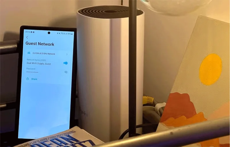 Alternatief als u uw wifi-wachtwoord niet met gasten wilt delen