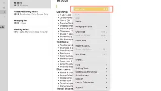 9 snelle tips voor het omgaan met notities in Apple Notes op de Mac