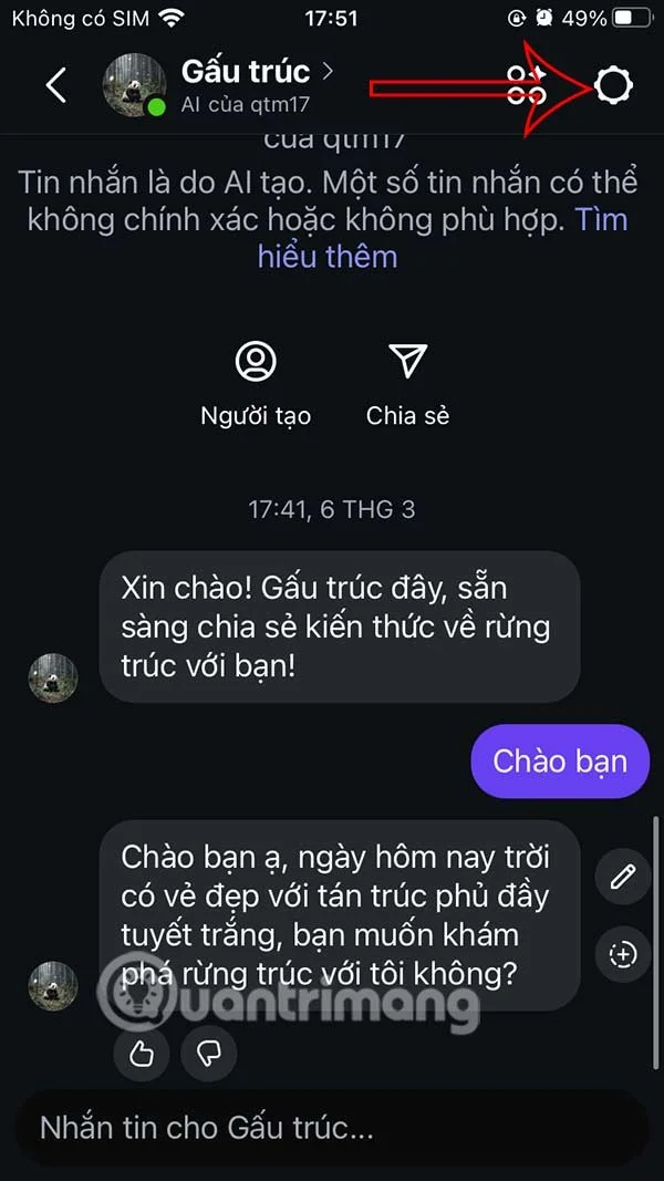 So löschen Sie auf Instagram erstellte KI-Charaktere