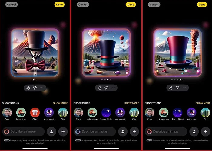 Hoe je de Image Playground van Apple Intelligence kunt gebruiken om AI-afbeeldingen te maken