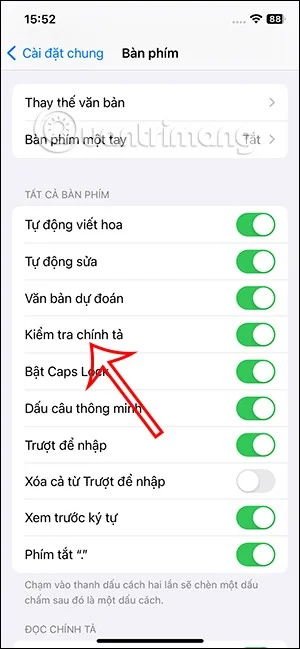 iPhone에서 맞춤법 검사를 끄는 방법