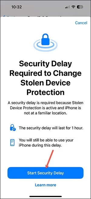 Cómo activar la protección antirrobo del iPhone