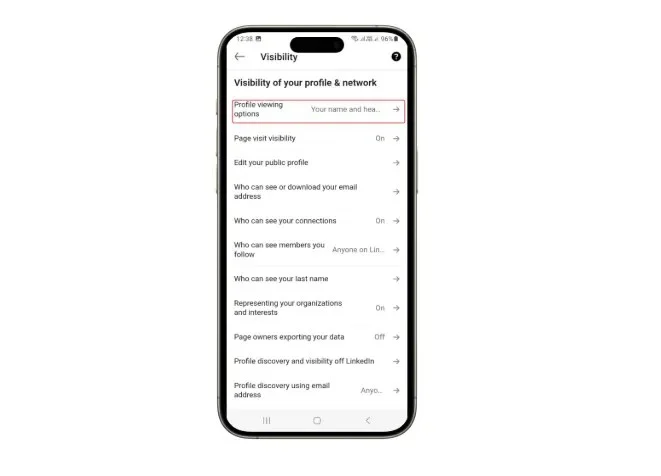 Cómo habilitar el modo de privacidad de LinkedIn para navegar de forma anónima