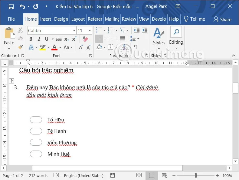Cómo convertir Formularios de Google a PDF, Google Docs y Word