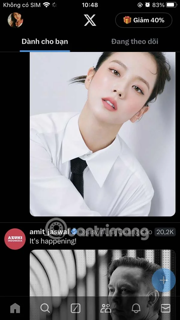 X'teki etkileşim butonlarını gizleme talimatları