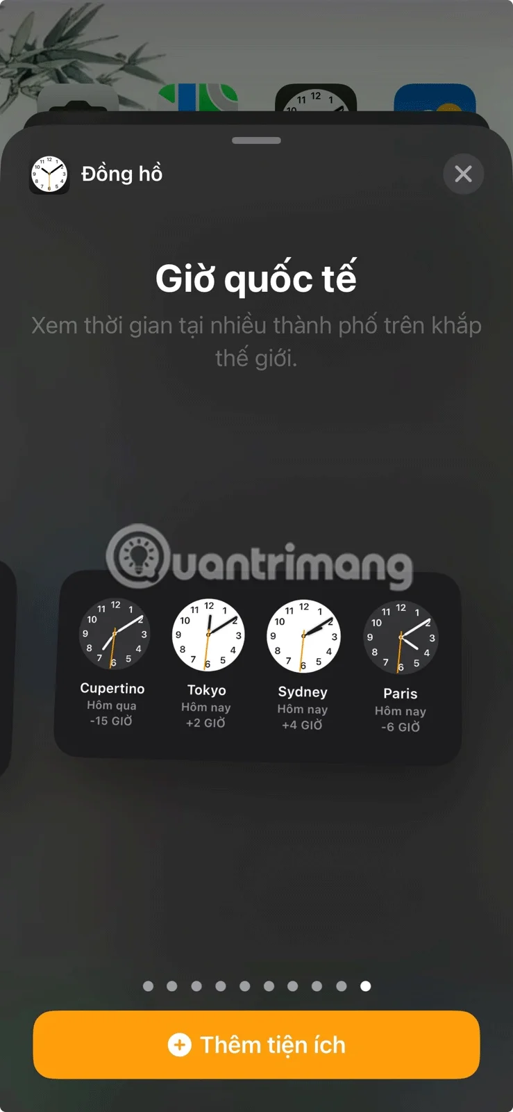 Cum să afișați mai multe fusuri orare pe ecranul iPhone-ului