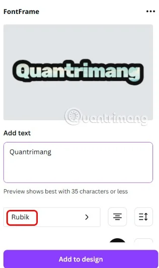 Canva'da görselleri metne yerleştirme talimatları