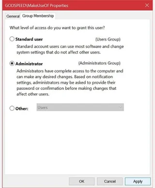 4 formas de cambiar el tipo de cuenta de usuario en Windows