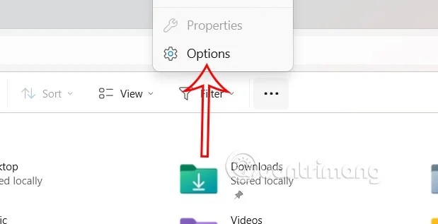 Varsayılan klasörleri kaldırma talimatları Windows 11 Varsayılan klasörleri kaldırma talimatları Windows 11