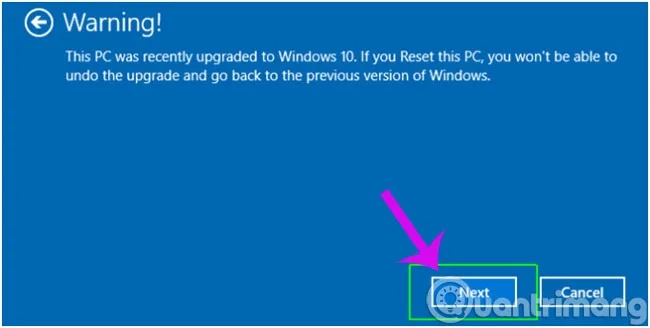 Some ways to fix Start Menu on Windows 10 stopped working