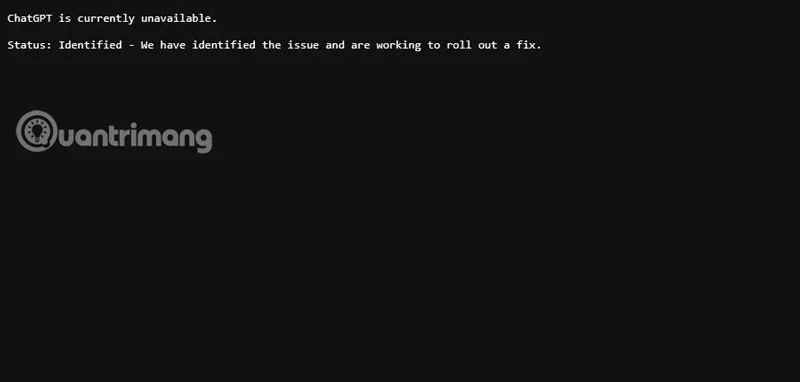 ChatGPT crashes globally