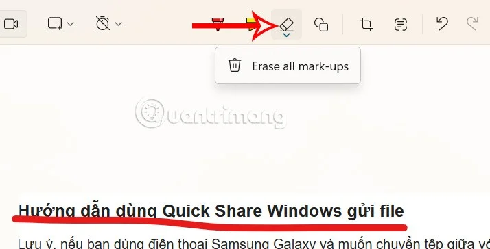Snipping Tool kullanılarak ekran görüntülerine nasıl açıklama eklenir