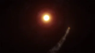 Astrónomos descubren un extraño cometa con una cola de hasta 560.000 km de largo