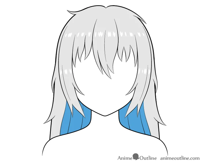 Hoe je warrig haar tekent voor anime/manga-personages