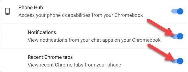 Phone Hub를 사용하여 Chrome OS를 Android에 연결하는 방법