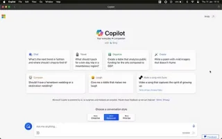 Cómo descargar y usar Microsoft Copilot en Mac
