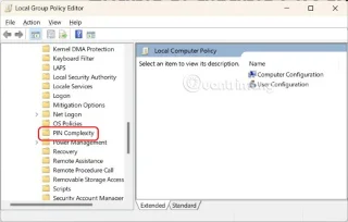 How to set Windows 11 PIN expiration date