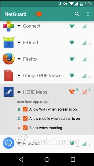 백그라운드에서 모바일 데이터를 사용하여 Android 앱이 인터넷에 액세스하는 것을 방지하는 방법