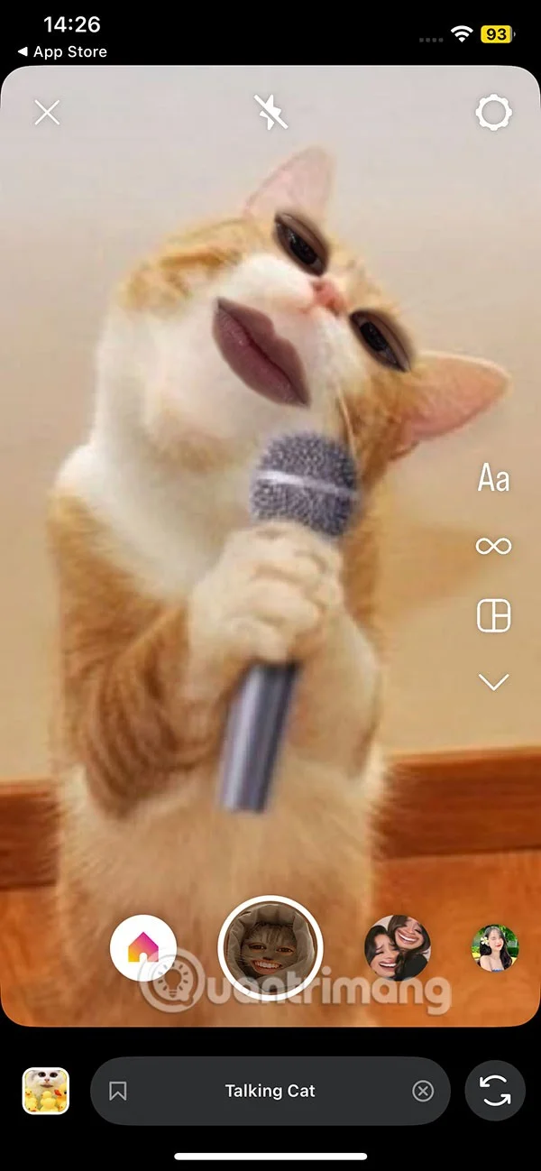 Cómo descargar el filtro Talking Cat en Instagram