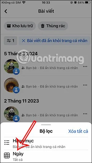 Como restaurar postagens ocultas no Facebook usando telefone ou computador