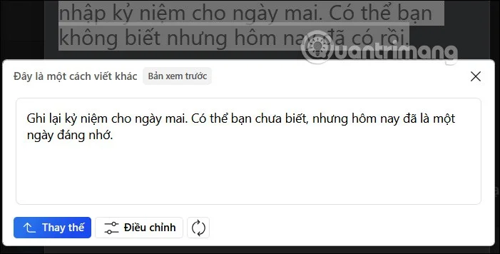 Microsoft Edge'de Copilot kullanarak metin nasıl yeniden yazılır