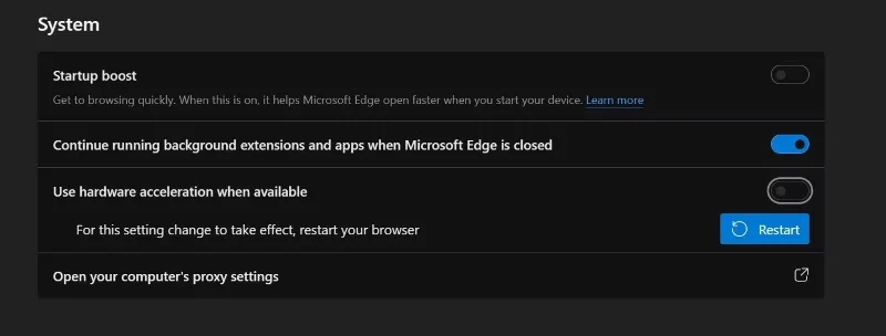 How to fix high memory usage issue on Microsoft Edge