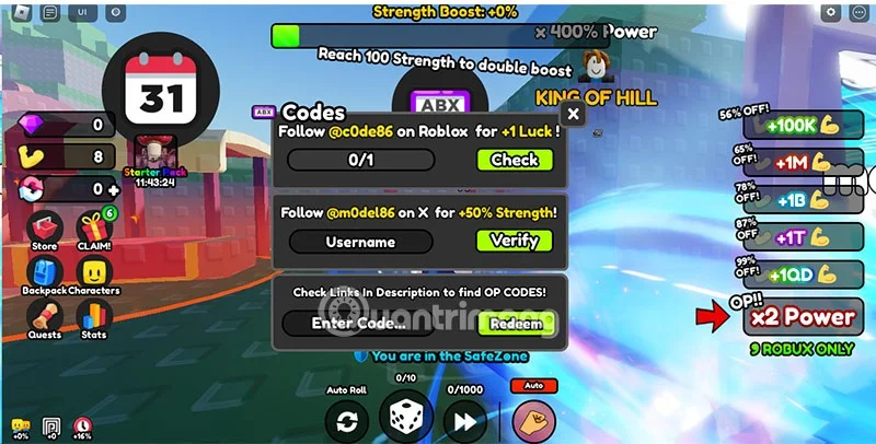Código completo Anime Training RNG más reciente y cómo canjear el código