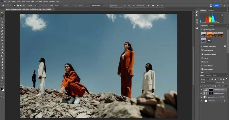 10 façons d'utiliser le remplissage génératif pour améliorer vos photos dans Photoshop