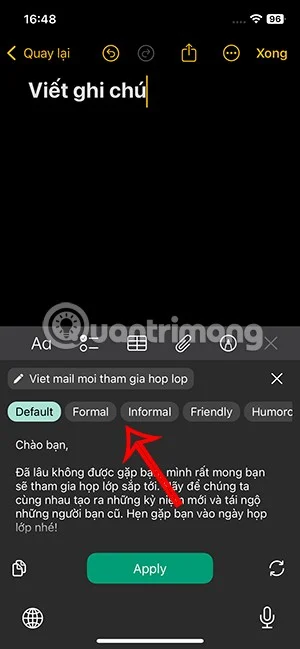 Cómo usar la herramienta de escritura con IA sin iPhone 15
