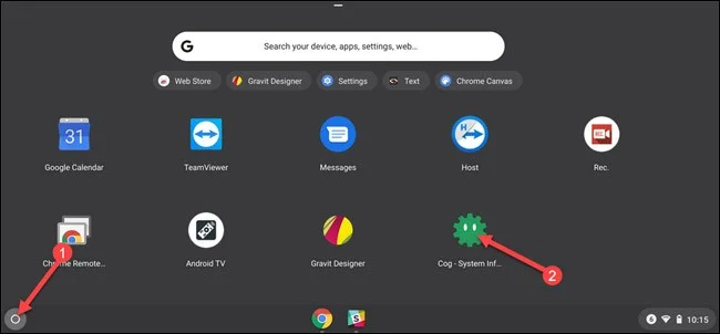 How to view Chromebook CPU information