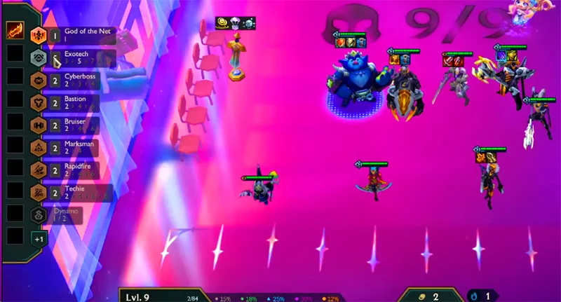 Cómo jugar en la temporada 14 del equipo High Tech DTCL
