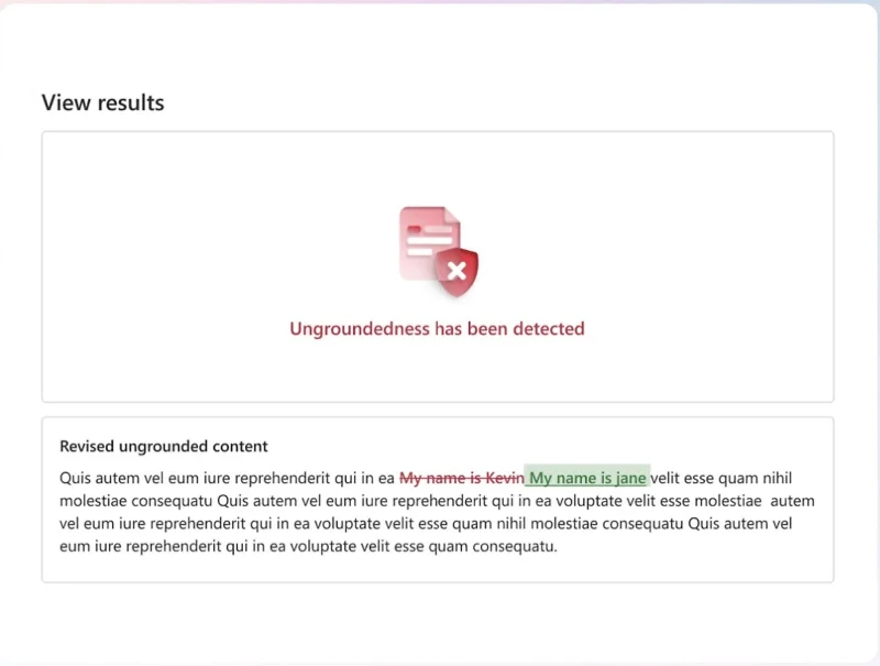 Microsoft kondigt nieuwe tool aan om hallucinerende inhoud in AI-uitvoer te detecteren en te corrigeren