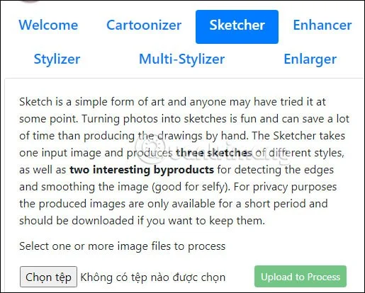 Cómo usar AI Image Transformer para dibujar arte simple