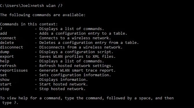 8 CMD Commands to Manage Wireless Networks on Windows