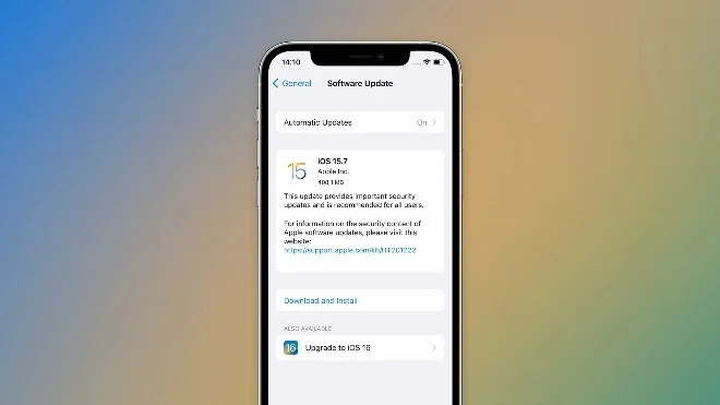 Apple allows users to stay on iOS 15.7 before upgrading to iOS 16 Apple allows users to stay on iOS 15.7 before upgrading to iOS 16