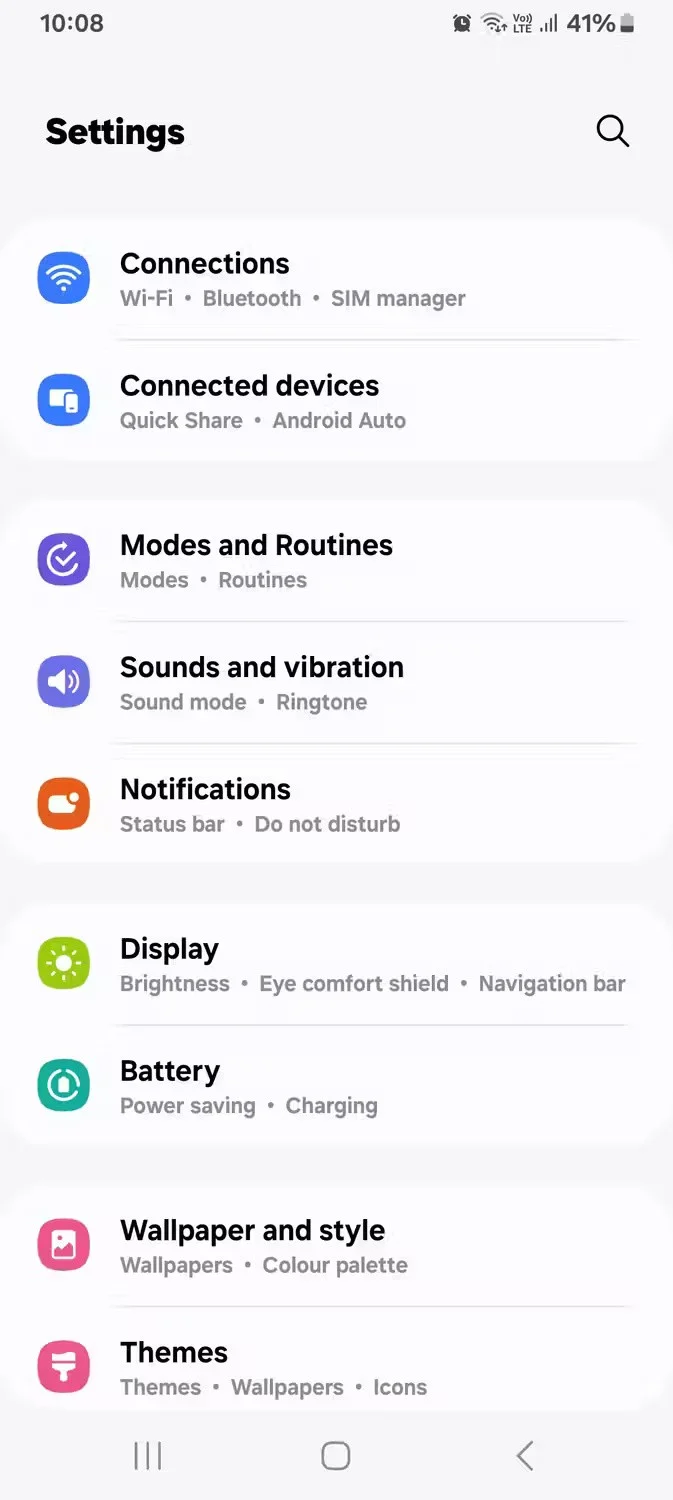 Wat betekent het E-symbool op de telefoon?
