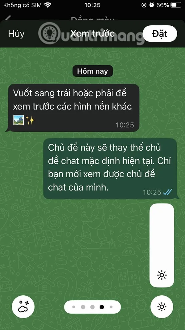 Instrucciones para configurar el fondo de pantalla del chat en WhatsApp
