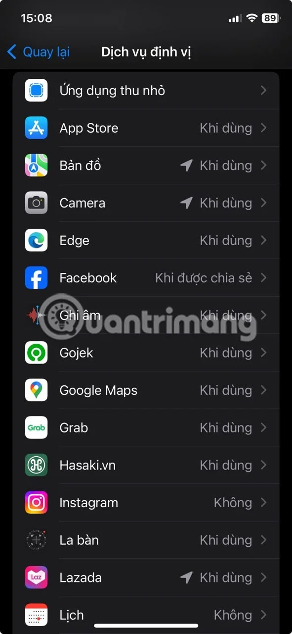 iPhone에서 위치 설정을 관리하는 방법