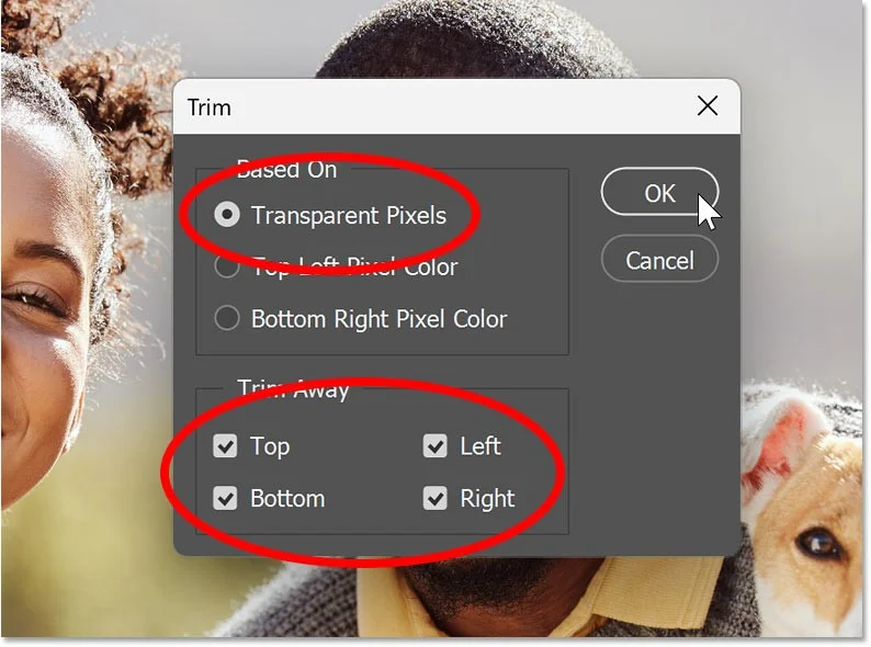 So erstellen Sie Bilder mit abgerundeten Ecken in Photoshop