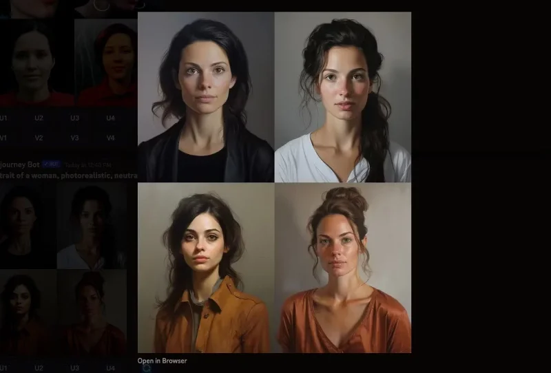 Cómo crear un autorretrato con Midjourney