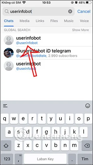 Como encontrar o ID pessoal do Telegram