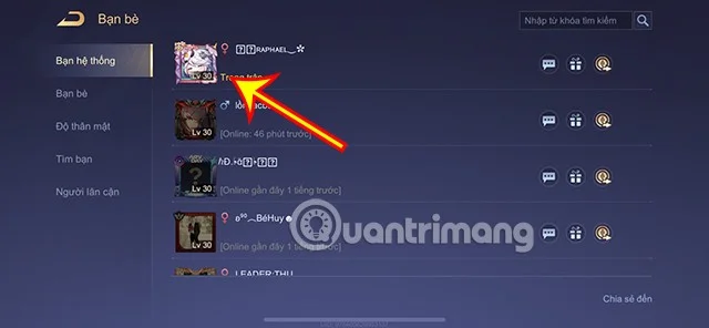 Lien Quan maç geçmişinin nasıl gizleneceğine dair talimatlar