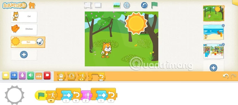 Como usar loops no ScratchJR