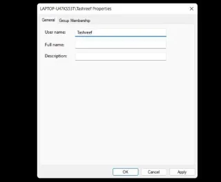 How to change User Profile folder name in Windows 11