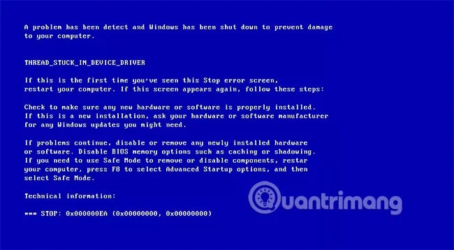 Instructions pour corriger les erreurs d'écran bleu sur les ordinateurs