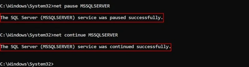 How to manage Windows services via command line