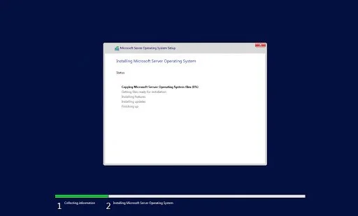 How to install Windows Server 2022