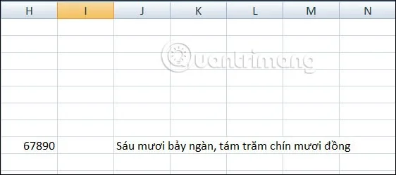 Arahan untuk 5 cara untuk menukar nombor kepada perkataan dalam Excel