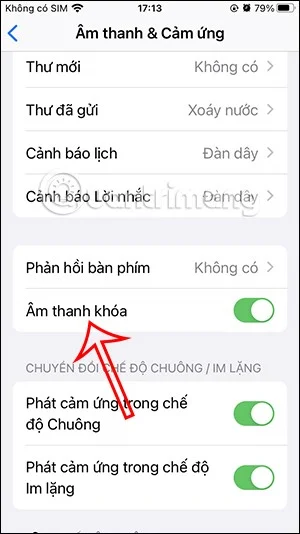 Instructions pour désactiver le son du clavier sur iPhone, iPad