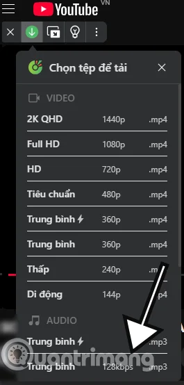 Ways to download Youtube music, download MP3 from YouTube, extract music from YouTube videos extremely easily